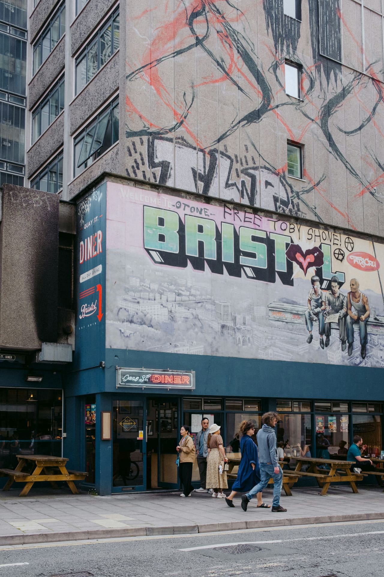 Bristol street scene — Bristol local area photography